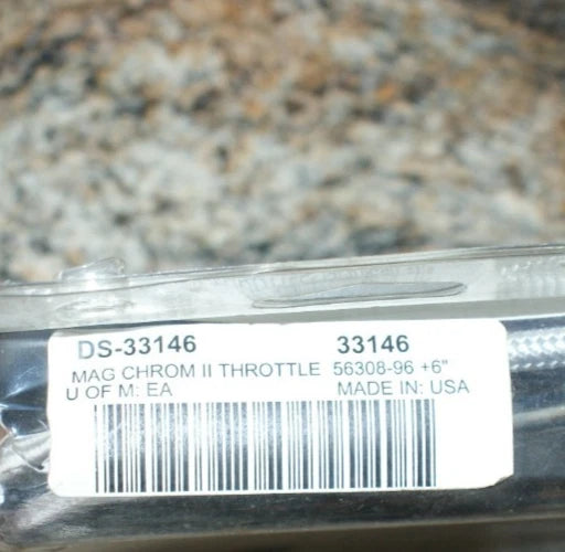 Mangum Sterling Chromite II for Harley Throttle cable 56308-96 +6" DS-33146