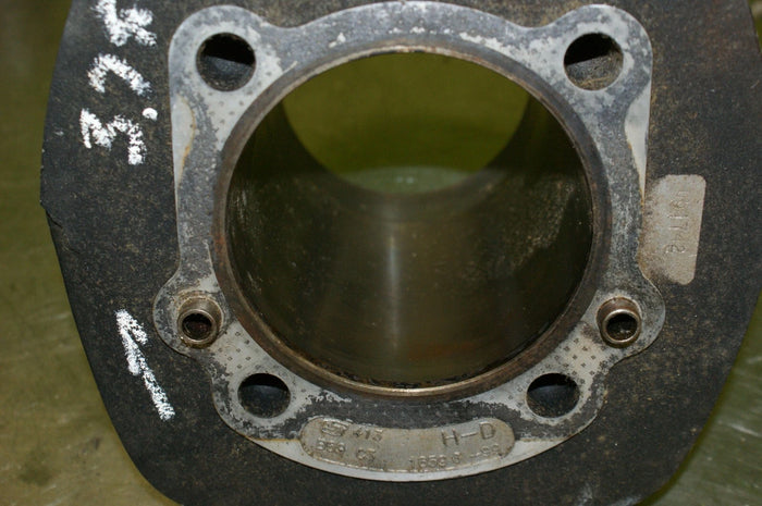 Harley Davidson Twin Cam cylinder 3.750" bore Used "Bent Fin"