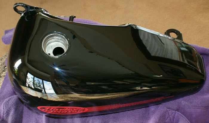 NOS 1999 HARLEY DAVIDSON FXST Vivid Black Left Fuel tank