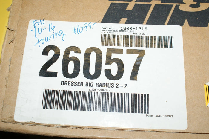 Vance & Hines Exhaust 26057 for Harley Davidson dresser Big Radius 2-2