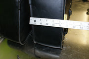 SB703 Willie and Max Throw over Slant leather Saddle bags - USED