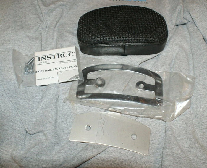 NOS HARLEY-DAVIDSON Brackrest pad XL Slammer seat basket weave 52937-97
