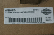 Genuine Harley Davidson turn signal position lamp Front smoked 67800415
