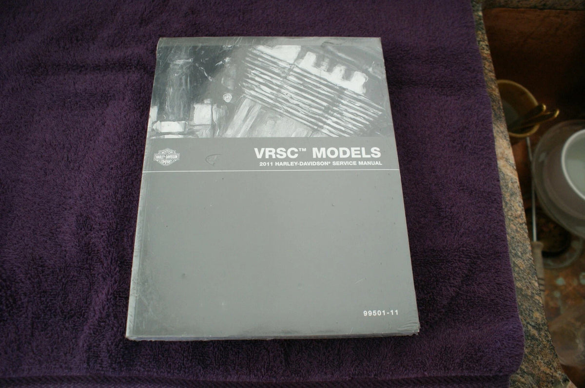 Genuine OEM Harley Davidson 2011 V-ROD models service manual 99501-11