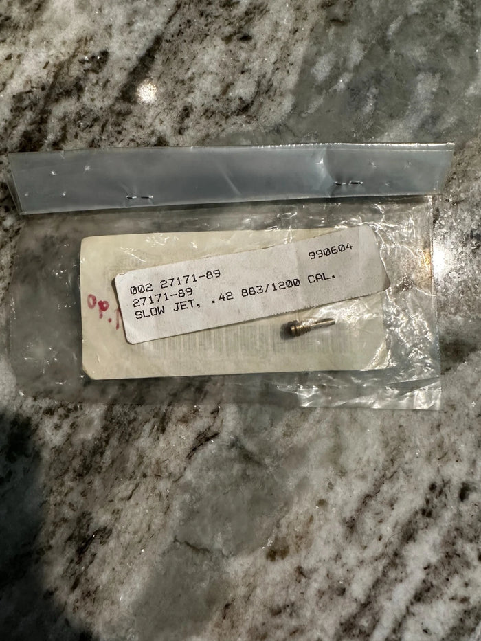 NOS Harley Davidson Slow Jet CAL XL 27171-89