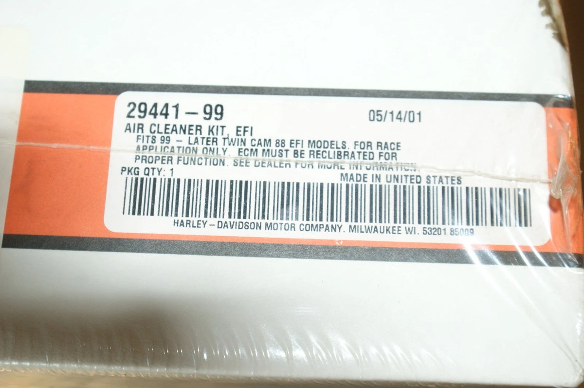 NOS Harley Davidson Screamin Eagle 29441-99 Air Cleaner Kit EFI DEALER DISPLAY