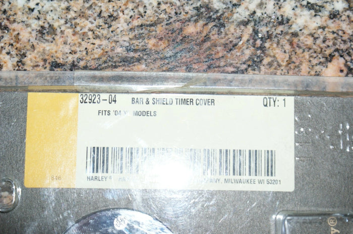 Harley Davidson Bar & Shield timer cover sportster 32923-04 Used 4 display only