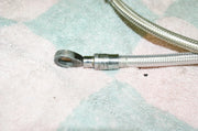 Magnum? 62" Clutch cable braided w/ clear cover for harley davidson used GOOD