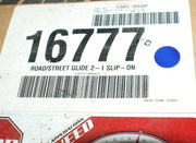 NOS Vance & Hines Twin Slash 2-into-1 "Slip-on" 2-1 Harley Street Road Glide