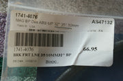 Magnum Black Pearl ABS UP 32" 35 degree 10mm front brake hose AS47132