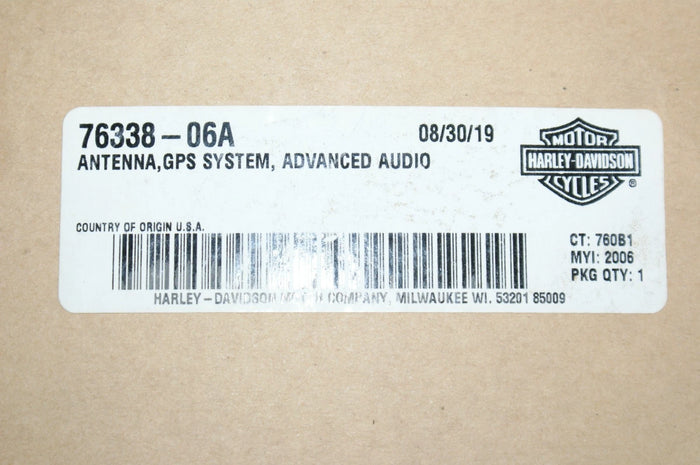 Genuine Harley Davidson fork Antenna GPS system 76338-06