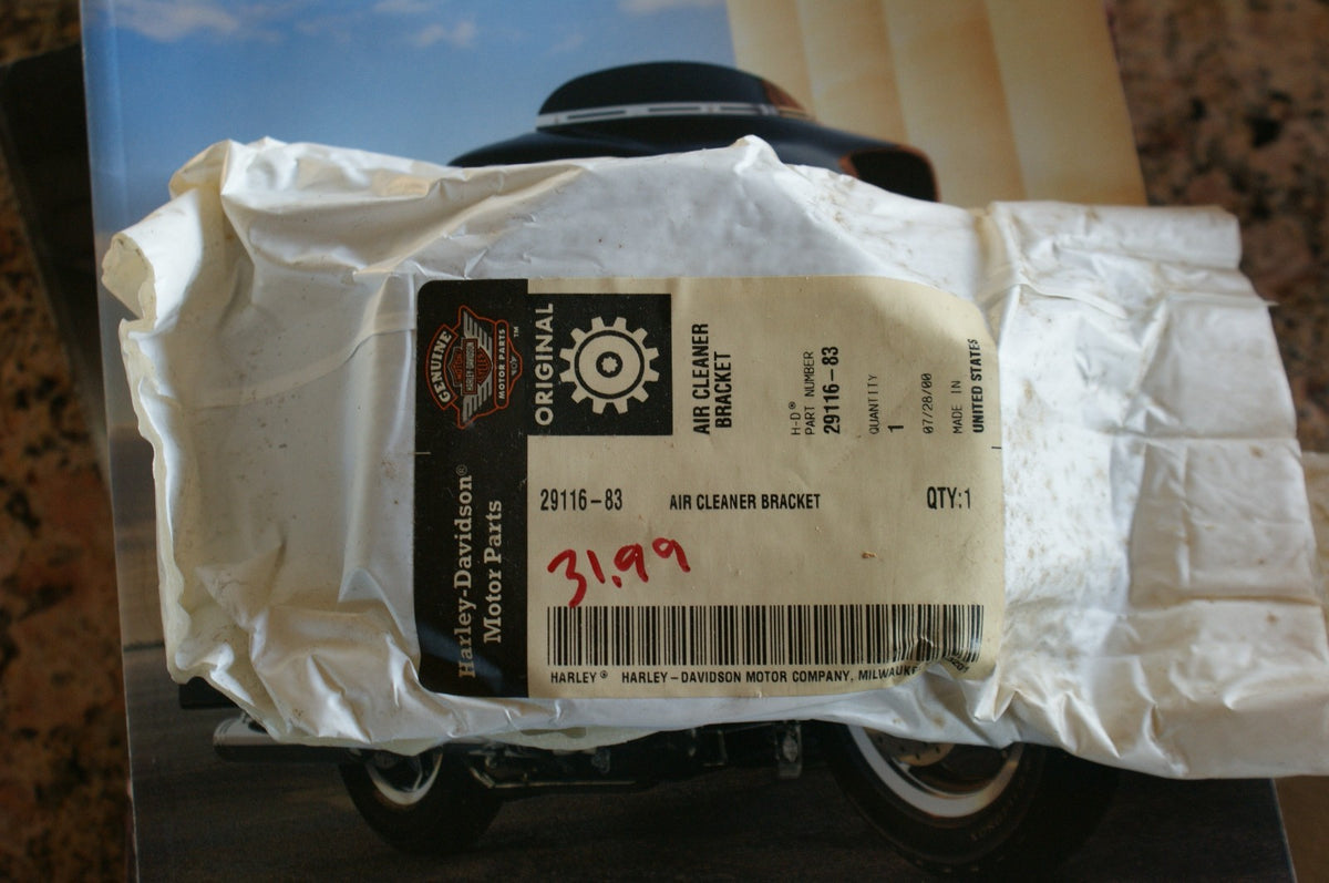 NOS Harley Davidson air cleaner bracket 29116-83