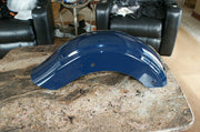 HARLEY DAVIDSON TOURING REAR FENDER Billiard Blue dealer take off