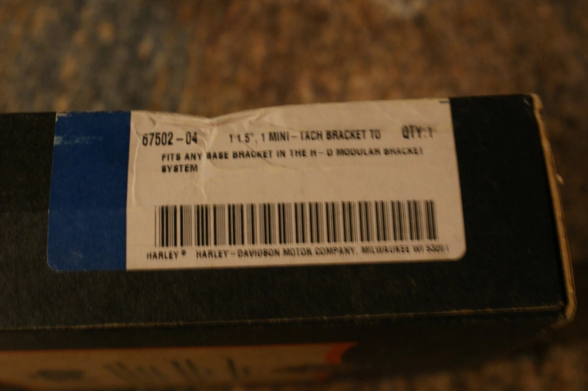 NOS Genuine Harley Davidson Mini Tach bracket 67502-04