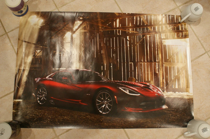 Dodge Viper Gen 5 VOI 12 2012 Charlotte national meet Poster ORIGINAL 24" x 36"