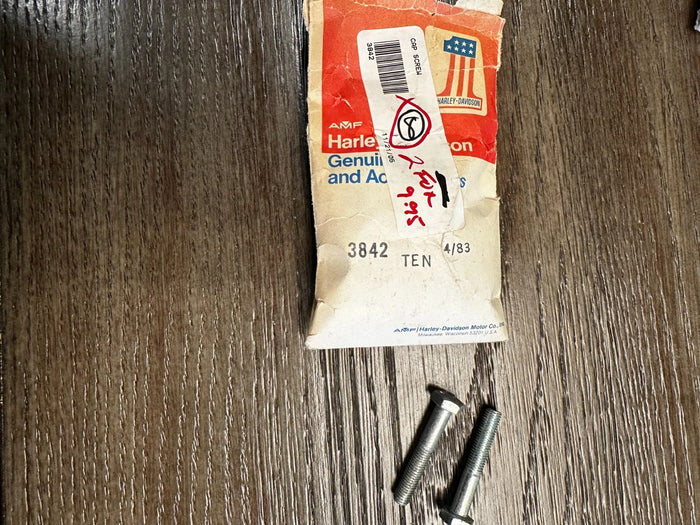 Lot Of 2 NOS Harley Davidson Cap Screw 3842
