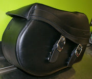 Harley Davidson Large Rigid Sportster Leather RIGHT Saddlebag used NICE 90193-08