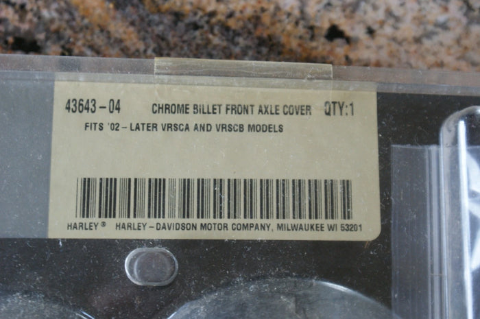 NOS Harley Davidson Fluted Fork Stem Covers 46299-04 - Used for only