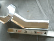 4" Risers for Harley Davidson with top clamp and emblem 1" Bars