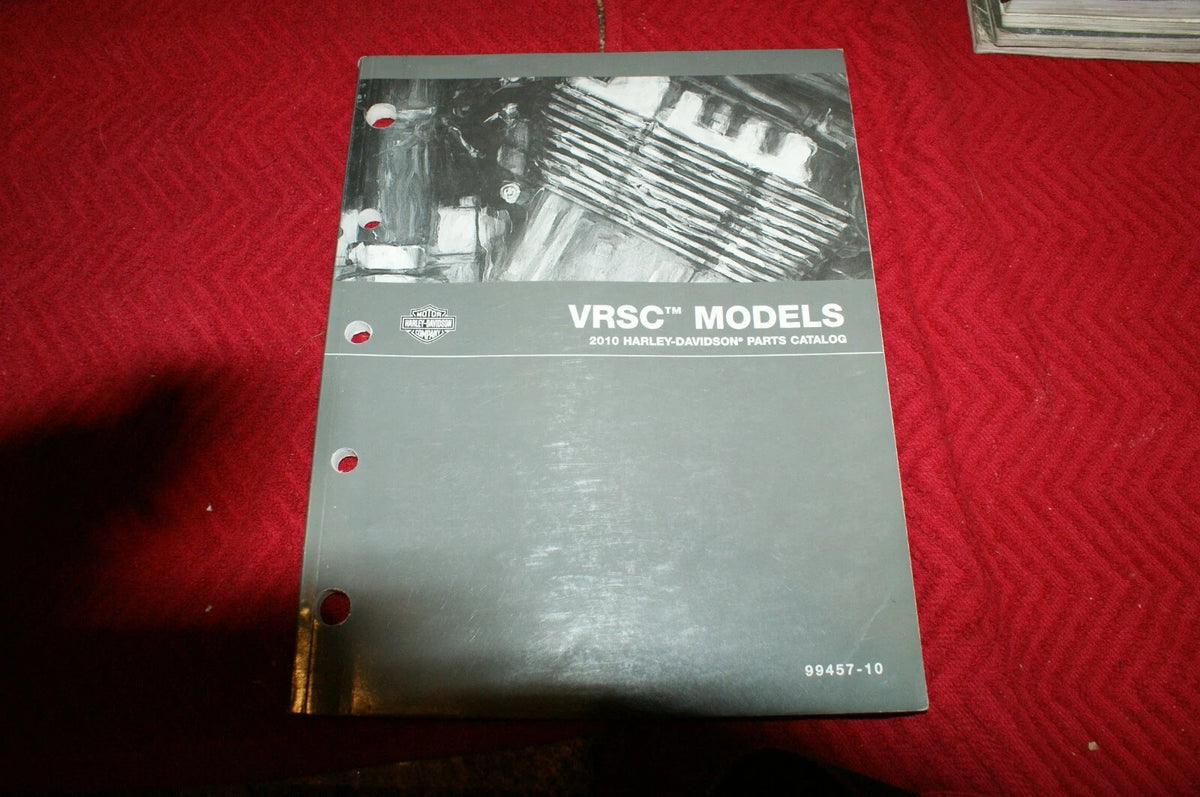 Genuine Harley Davidson Parts manual V-Rod models 2010 NICE! 99457-10