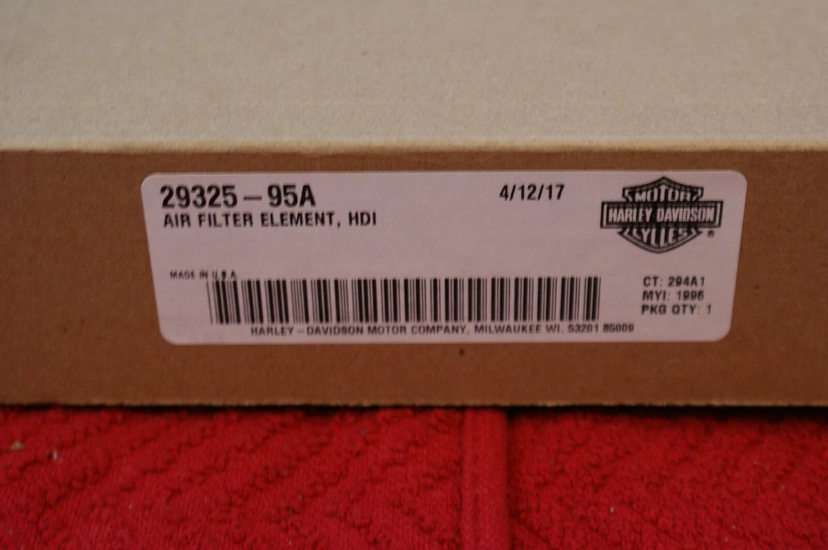 Genuine OEM HARLEY-DAVIDSON Air Filter 29352-95