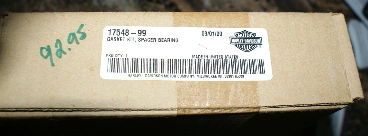 Genuine Harley Davidson Gasket Kit, Spacer bearing 17548-99