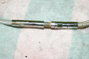 Magnum? 62" Clutch cable braided w/ clear cover for harley davidson used GOOD