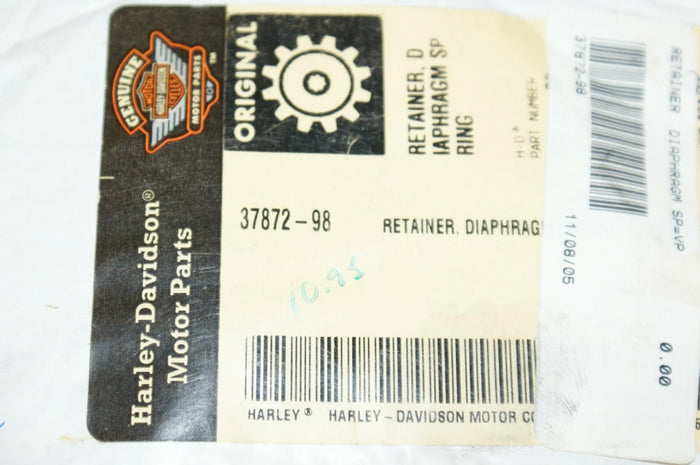 NEW Genuine OEM Harley Davidson retainer diaphragm spring 37872-98