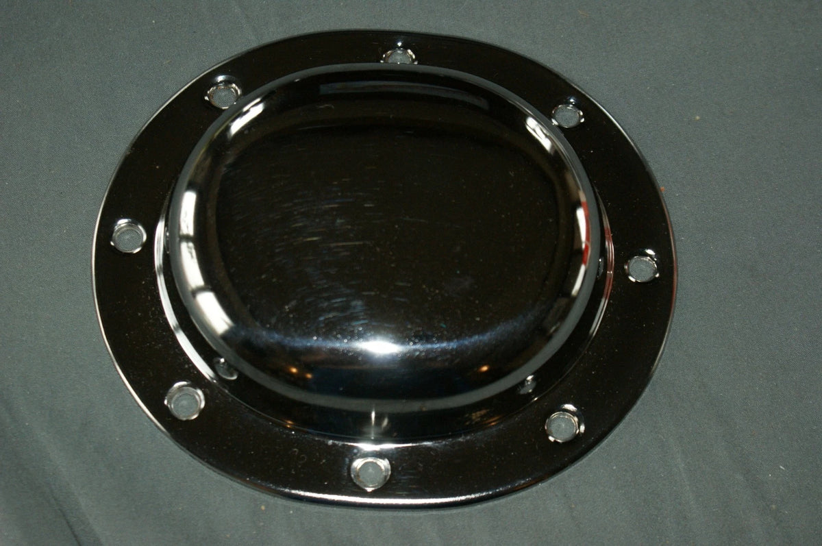 Reproduction Chrome Harley-Davidson Clutch Cover Derby Knucklehead Panhead era 60557-36