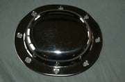 Reproduction Chrome Harley-Davidson Clutch Cover Derby Knucklehead Panhead era 60557-36
