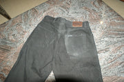 Vintage Genuine Harley Davidson Biker Blues BLACK jeans 34X34