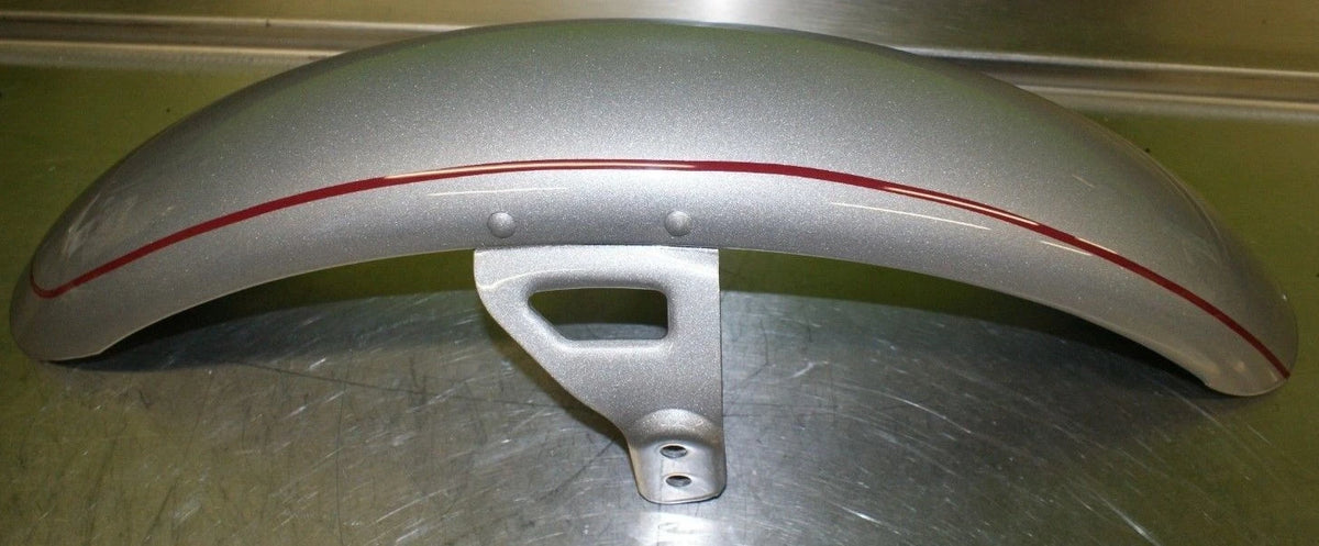 Harley Davidson Dyna wide glide front fender pewter pearl burg. pin 60141-07CGW