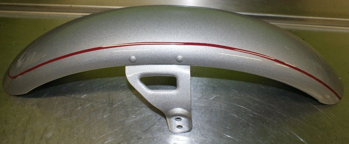 Harley Davidson Dyna wide glide front fender pewter pearl burg. pin 60141-07CGW