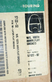 NOS Harley Davidson FLHT 100th anniversary windshield 57122-02 DEALER DISPLAY