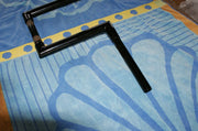 LA Choppers 1-1/4" Narrow Z-Bars 10" Tall Handlebars Harley LA-7307-10B