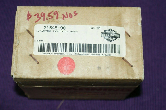 NOS Genuine Harley Davidson Starter Housing Assembly 31545-90
