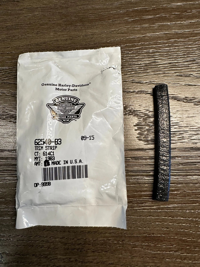 Lot Of 2 NOS Harley Davidson Oil Tank Trim Strip 62540-83