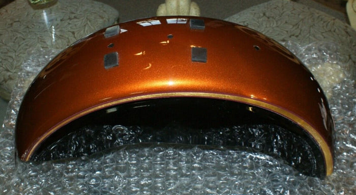 2008 Harley Davidson Dyna Copper / Black 105 Anniversary Rear Fender Beautiful