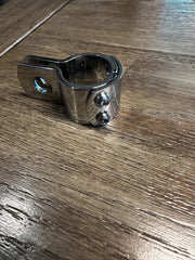NOS Harley Davidson Chrome 3" Piece Universal Frame Tube Clamp