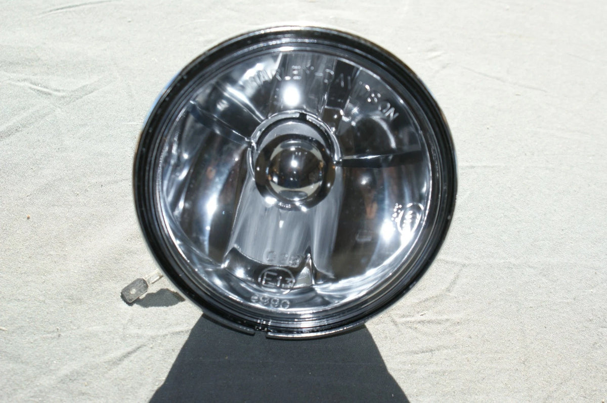 NOS Genuine Harley Davidson Auxiliary passing Lamp Kit Clear Halogen 68208-98