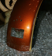 2008 Harley Davidson Dyna Copper / Black 105 Anniversary Rear Fender Beautiful