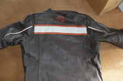 Brand New Harley Davidson MENS Victory Lane II brown leather Jacket SIZE XL