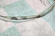 Magnum? 62" Clutch cable braided w/ clear cover for harley davidson used GOOD