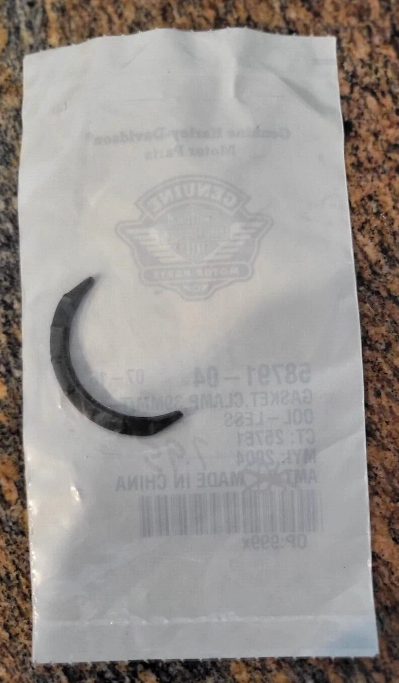NOS Genuine Harley Davidson Gasket Clamp, 39MM/T - 24754-75