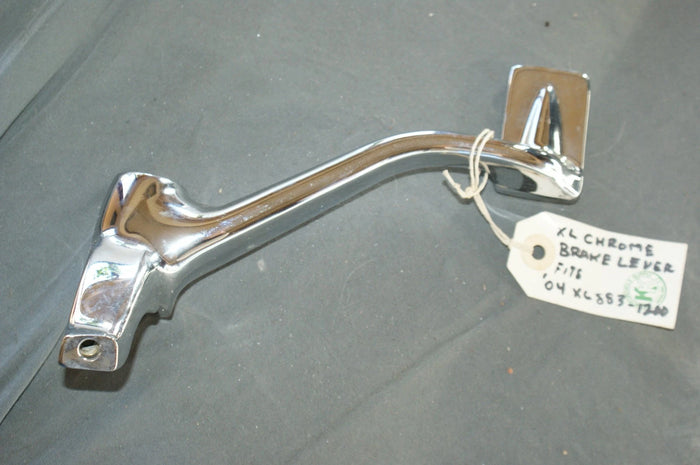 NOS Genuine OEM Harley Davidson rear brake pedal 42708-04 CHROME small defects