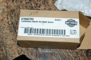 NOS Genuine HARLEY-DAVIDSON Turn signal mount RH front black 67800703