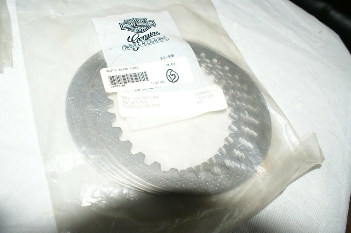 NOS Harley Davidson OEM Clutch drive plate 5 pieces 36787-84 1984-90 XL