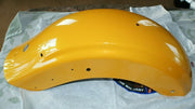 HARLEY DAVIDSON STREET GLIDE REAR FENDER NEW CHROME YELLOW 59731-13DPR BEAUTIFUL