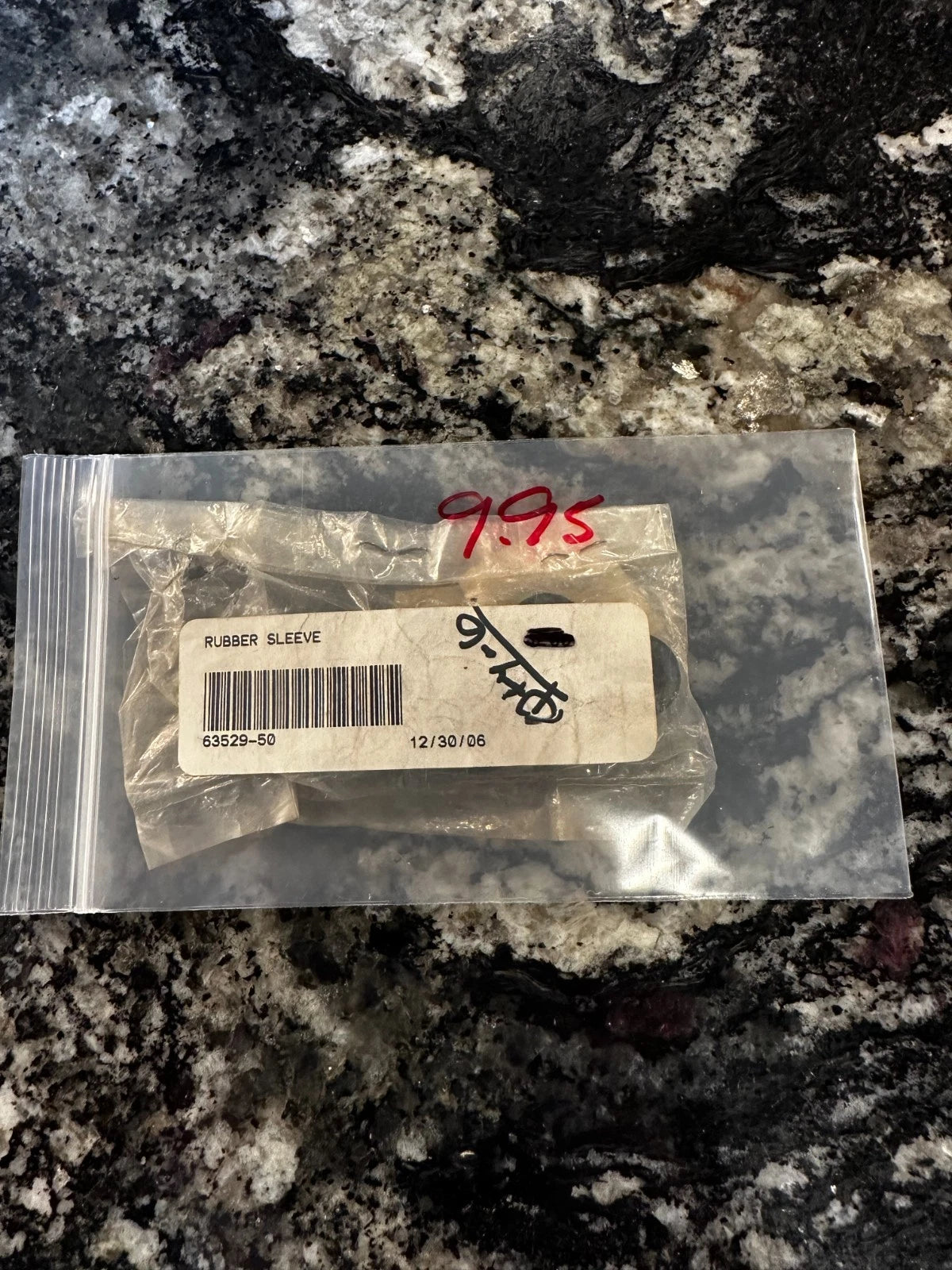 6 NOS Harley Davidson Rubber Sleeve 63529-50