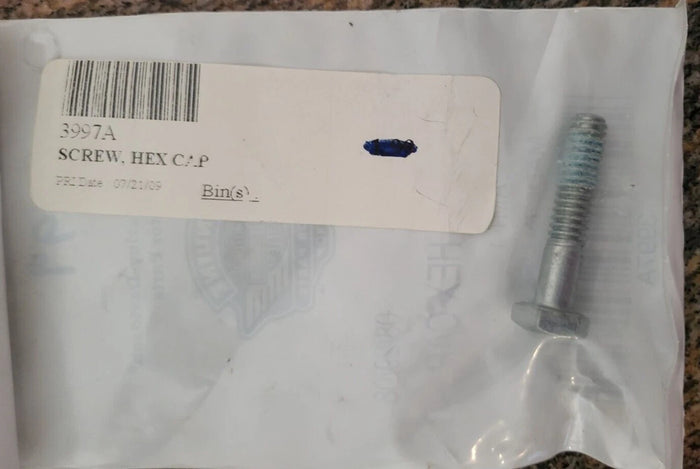 NOS Genuine Harley Davidson Bolts - Screw Hex Cap (You Get 2 Screws) - 3997A